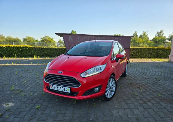 Ford Fiesta cena 33800 przebieg: 169000, rok produkcji 2015 z Radom małe 562